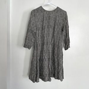 Black and White Dress